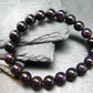 Purpurite Genuine Bracelet ~ 7 Inches ~ 9mm Round Beads