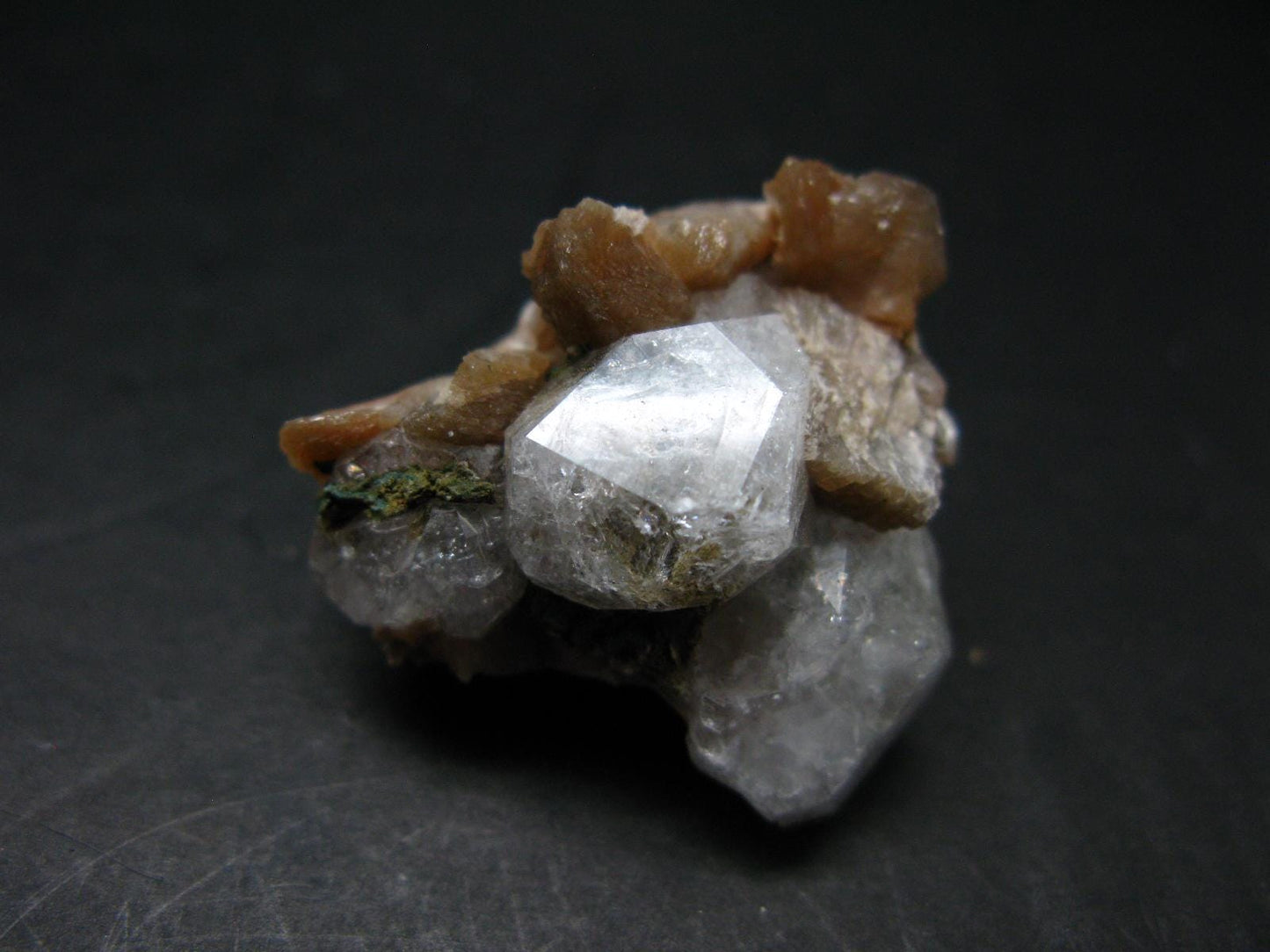 Analcime & Stilbite Cluster From Canada - 1.3" - 14.37 Grams