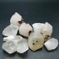 lot of 10 Hollandite in Quartz Crystals from Madagascar- 76.36 Grams