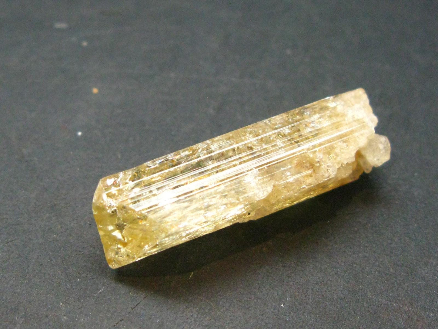 Imperial Topaz Crystal From Zambia - 1.3" - 35.20 Carats
