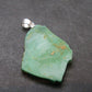 Rare Variscite Sterling Silver Pendant From Utah - 1.3" - 2.5 Grams