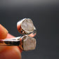 Natrolite Silver Ring From Russia - 2.18 Grams - Size 9