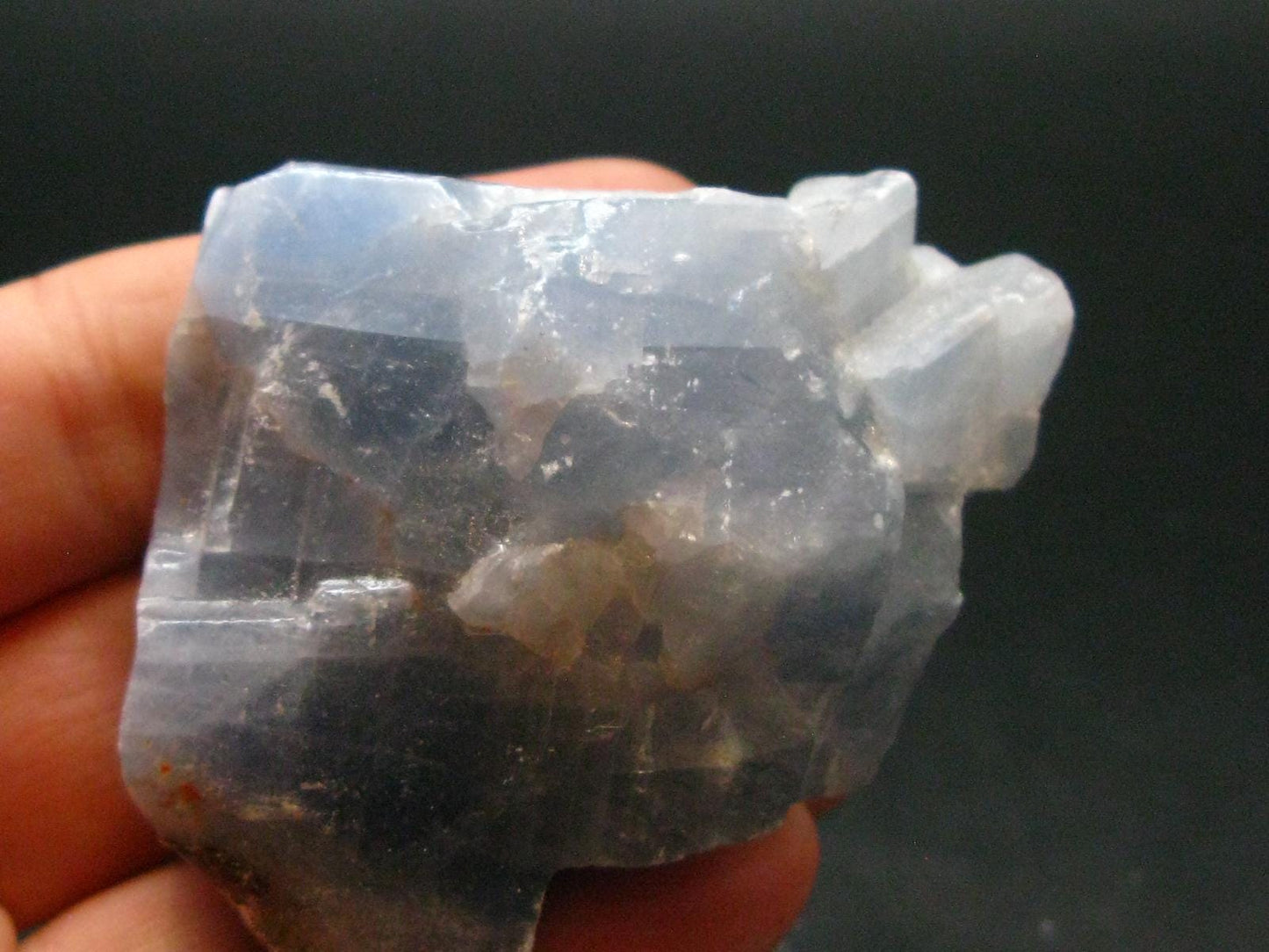Blue Calcite Crystal from Mexico - 72.41 Grams - 1.9"
