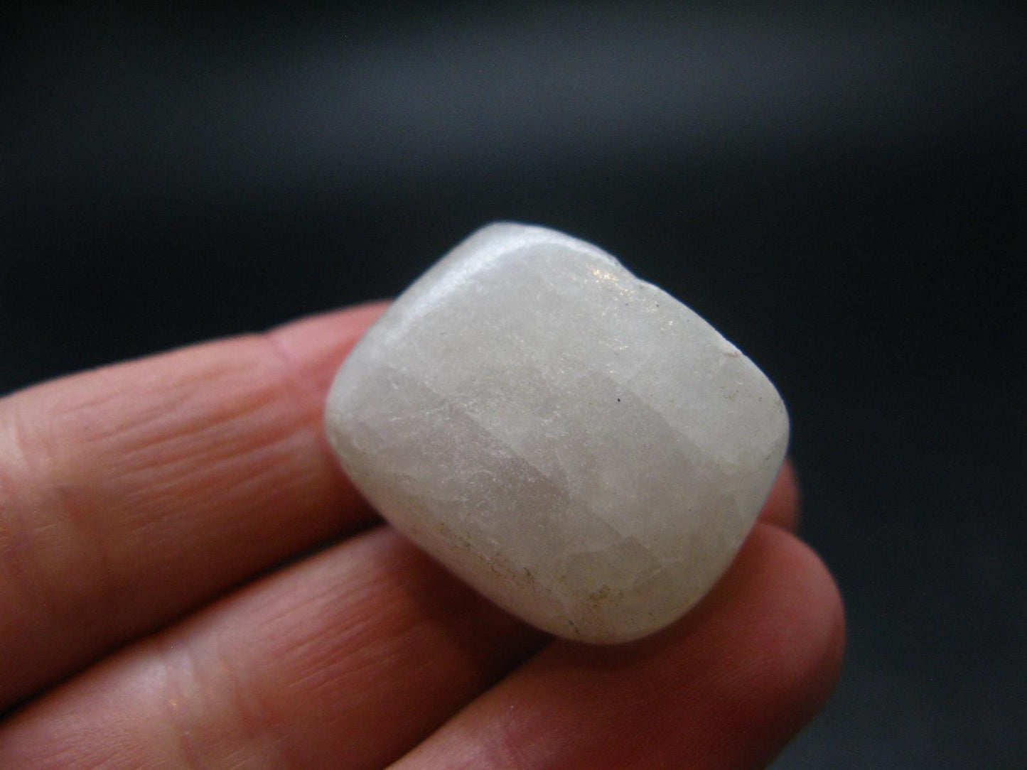 Rare Cryolite Tumbled Stone From Greenland - 0.9" - 14.75 Grams