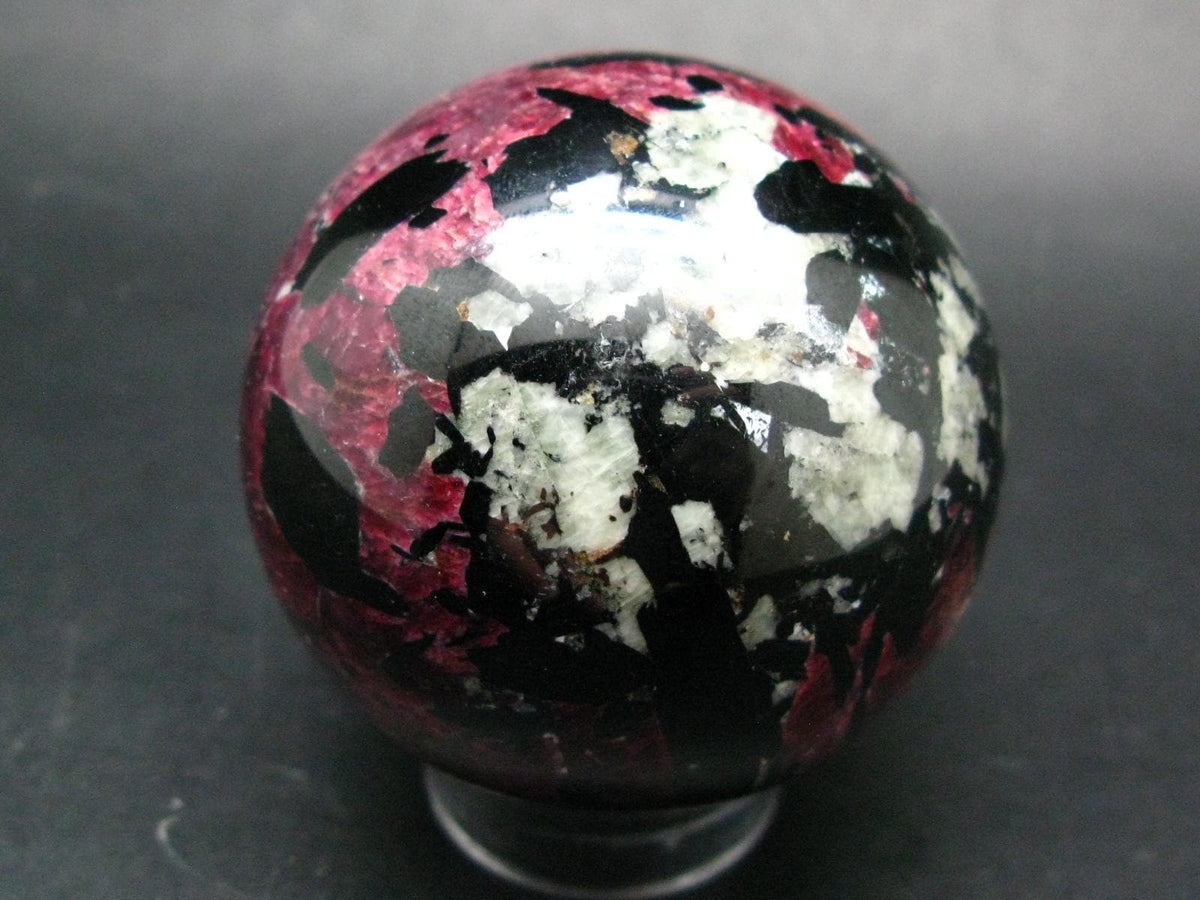 Rare Eudialyte & Aegirine Sphere Ball From Russia - 2.4" - 331 Grams