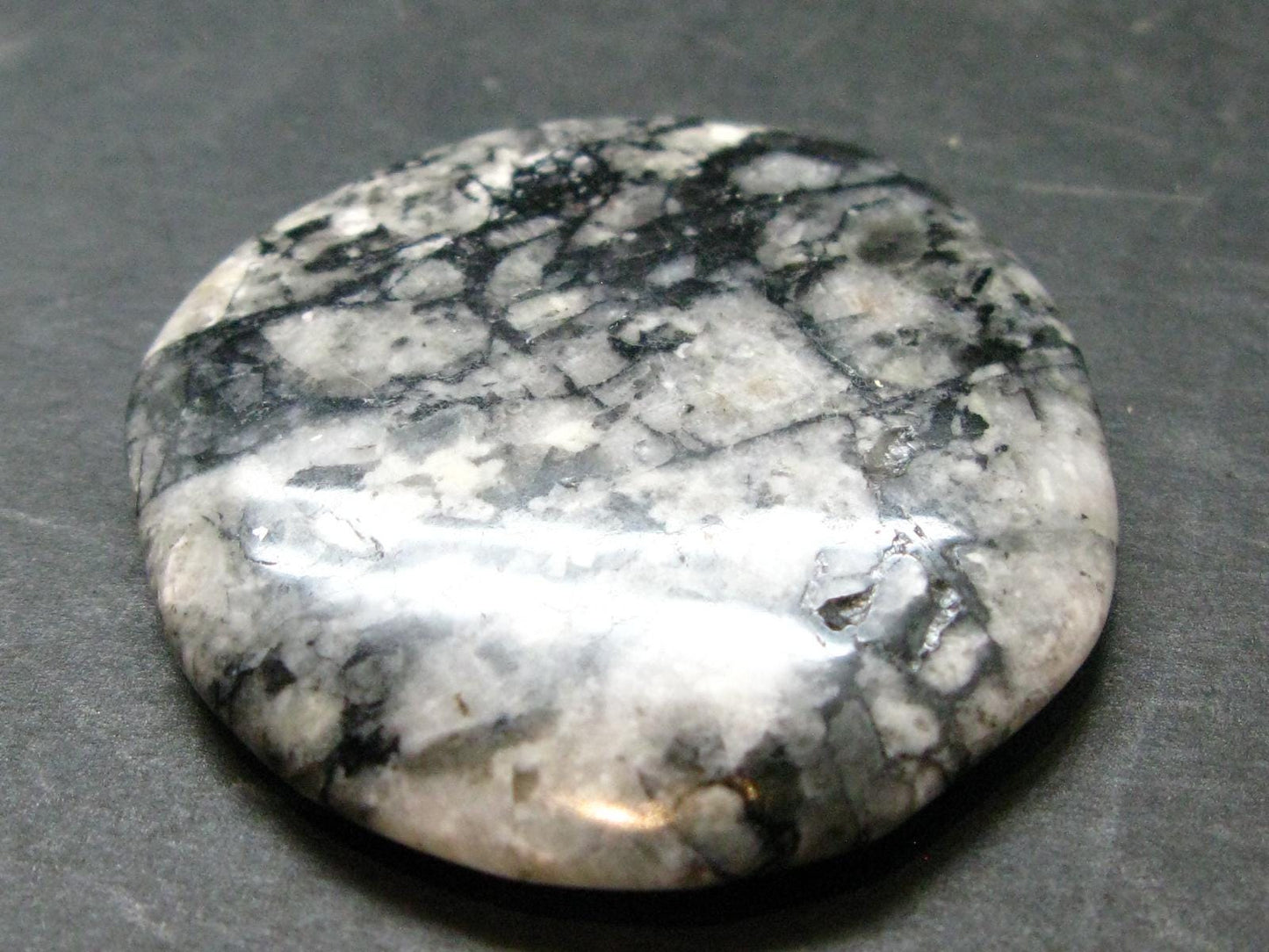 Rare Impactite Tumbled Stone From Norway - 1.7" - 21.63 Grams