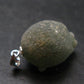 Complete Prehnite Sterling Silver Pendant from Mali - 1.1" - 7.93 Grams