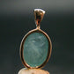 Extremely Rare Grandidierite Silver Pendant From Madagascar - 0.8" - 1.62 Grams