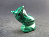 Malachite Owl Carving From Congo - 1.0" - 7.9 Grams