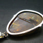 Natural Baltic Amber 925 Silver Pendant - 2.1"