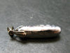 Muonionalusta Meteorite Silver Pendant from Sweden - 1.4" - 6.33 Grams