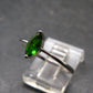 Helenite Gaia Stone Gem Sterling Silver Ring From Washington - Size 8 - 0.7 Carats