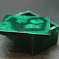 Rich Vibrant Green Malachite Box From Congo - 2.2" - 136.11 Grams