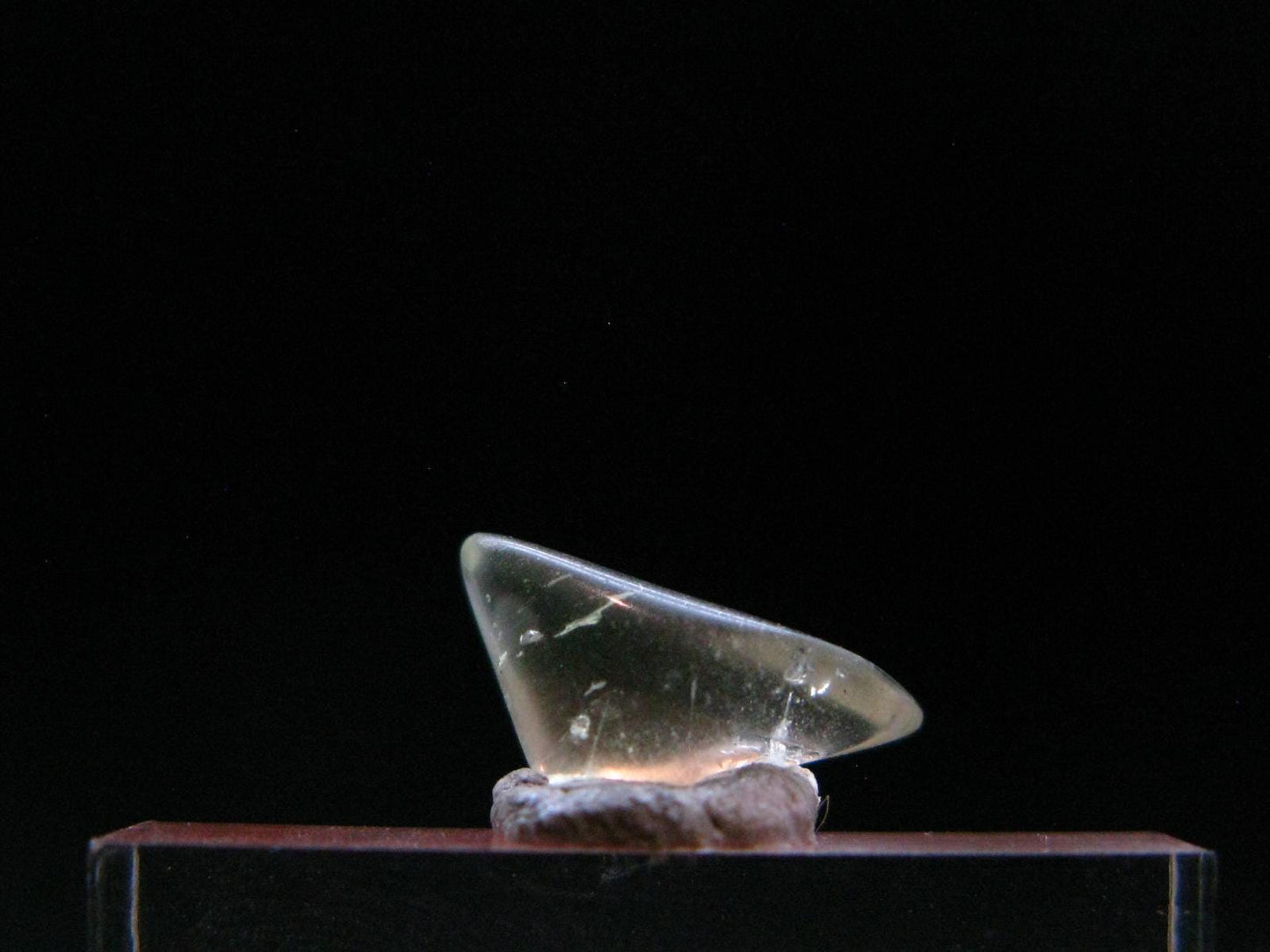 Gem Green Herderite Tumbled Stone From Pakistan - 2.55 Carats - 0.5"