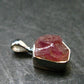Rare Large Pezzottaite Pink Beryl 925 Silver Pendant from Madagascar - 6.80 Carats - 0.7"