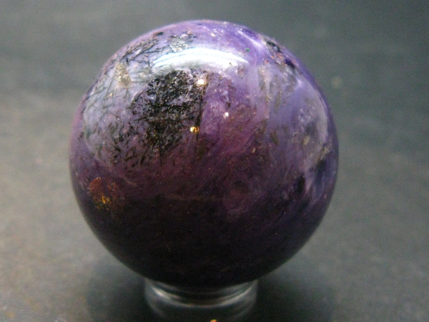 Nice Charoite Sphere from Russia - 57.87 Grams - 1.3"