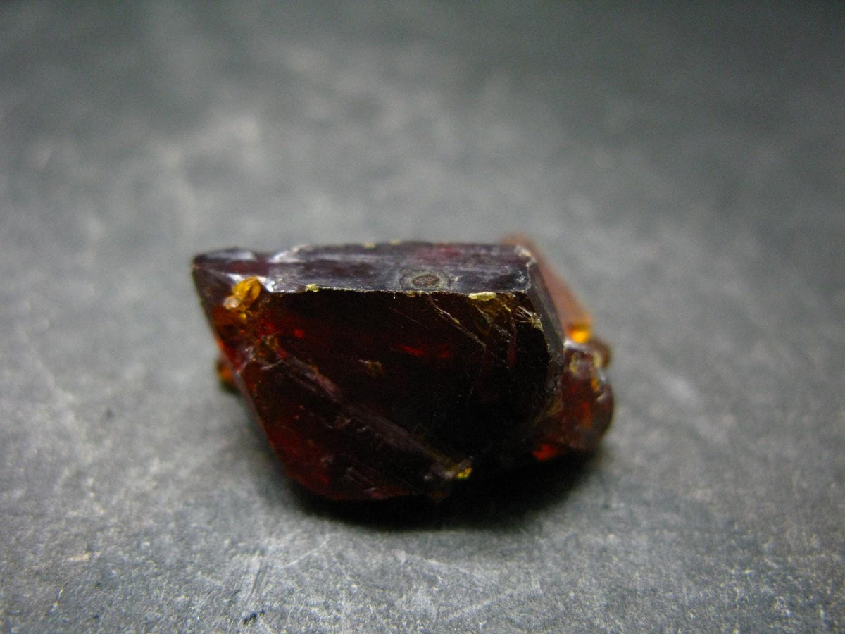 Stunning Fire Red Zincite Zinkite Crystal From Poland - 1.9" - 48.05 Carats
