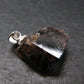 Rare Axinite Crystal Silver Pendant From Russia - 0.8" - 2.37 Grams