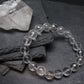 Clear Quartz Genuine Bracelet ~ 7 Inches ~ 10mm Facetted Beads