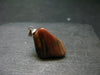 Rare Tumbled Brownish Pink Bustamite Silver Pendant with Attractive Pattern From South Africa - 1.2" - 7.88 Grams