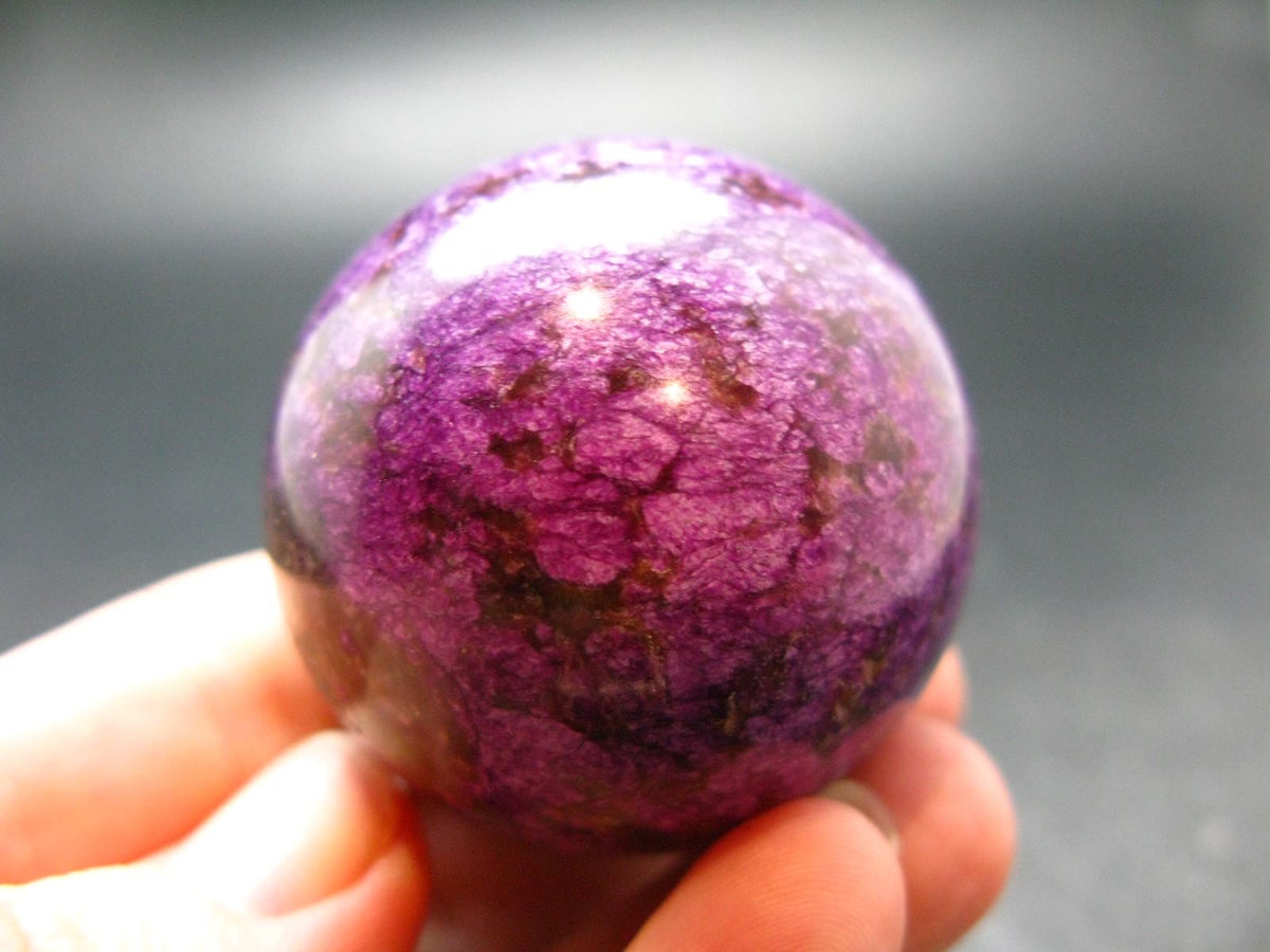Rare Rich Purple Stichtite Sphere Ball From Australia - 1.6" - 78.54 Grams