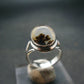 Moss Agate Silver Ring From Russia - 4.5 Grams - Size 6