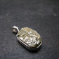 Phenakite Phenacite Crystal Silver Pendant From Brazil - 1.0" - 3.58 Grams