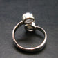 Gray Herderite Silver Ring from Africa - Size 5 - 2.11 Grams