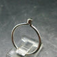 Genuine Alexandrite Gem Silver Ring From Russia - Size 7 - 1.51 Grams