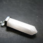 Rare White Barite Pendant From Norway - 1.8" - 12.94 Grams