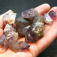 Lot Of 10 Rare Brandenberg Brandberg Amethyst Quartz Crystals From Namibia - 69.61 Grams