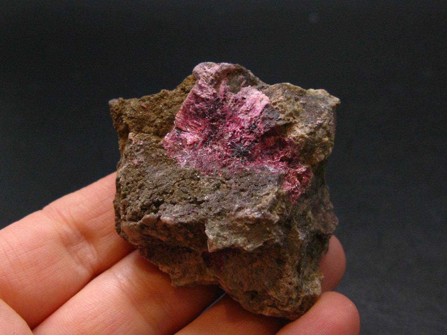 Fine Erythrite Cluster From Morocco - 1.8" - 39.40 Grams