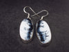 Merlinite Moss Agate Earrings In Sterling Silver 925 From Brazil - 8.7 Grams