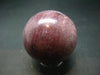 Rare Red Thulite Sphere Ball From Norway - 2.1" - 229 Grams