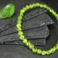 Peridot Genuine Bracelet ~ 7 Inches ~ 5.5mm Round Beads