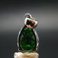 Helenite Gaia Stone Gem Sterling Silver Pendant From Washington - 4.8 Carats