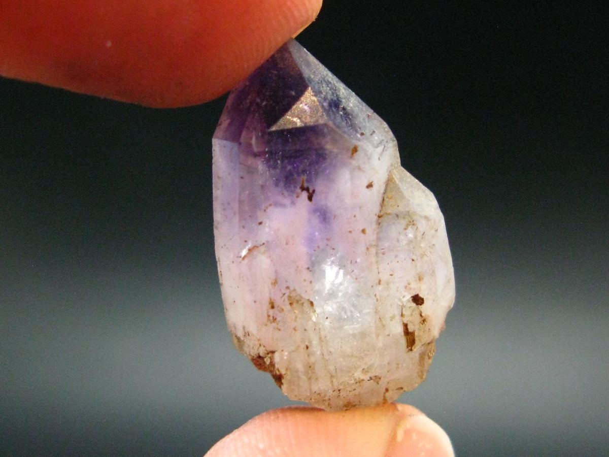 Lot Of 10 Rare Brandenberg Brandberg Amethyst Quartz Crystals From Namibia - 40.0 Grams