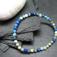 Hackmanite Genuine Bracelet ~ 7 Inches ~ 5mm Round Beads