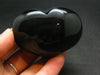 Black Obsidian Heart From Mexico - 2.3"