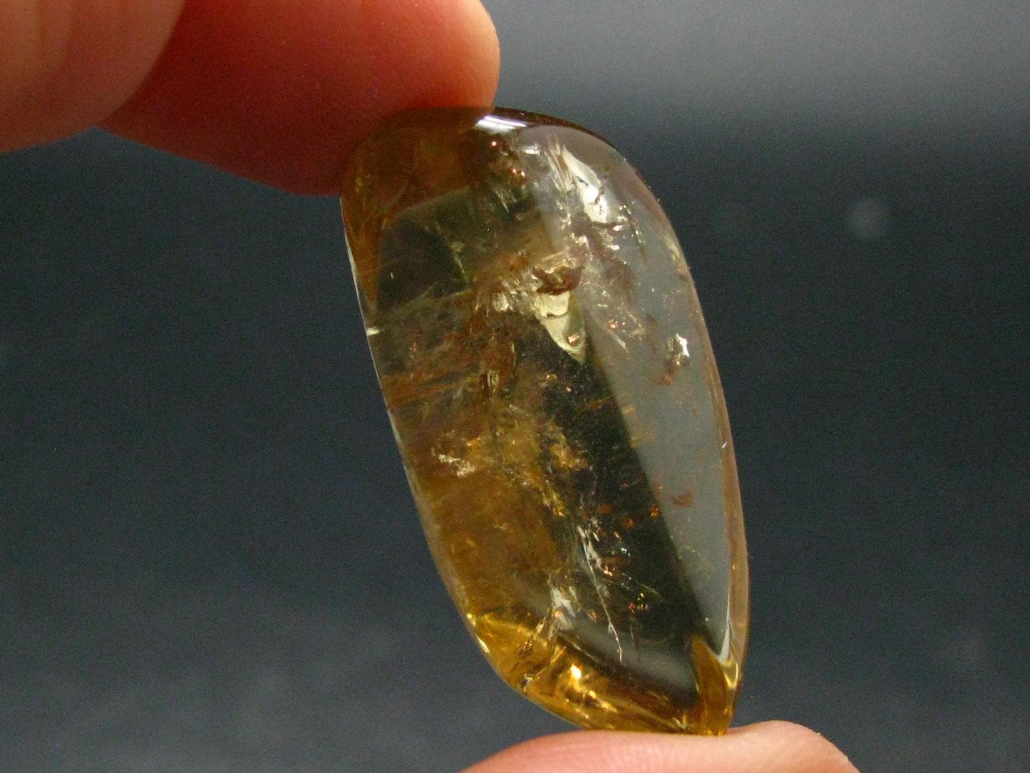 Stunning Natural Unheated Citrine Crystal from Zambia - 10.35 Grams - 1.4"