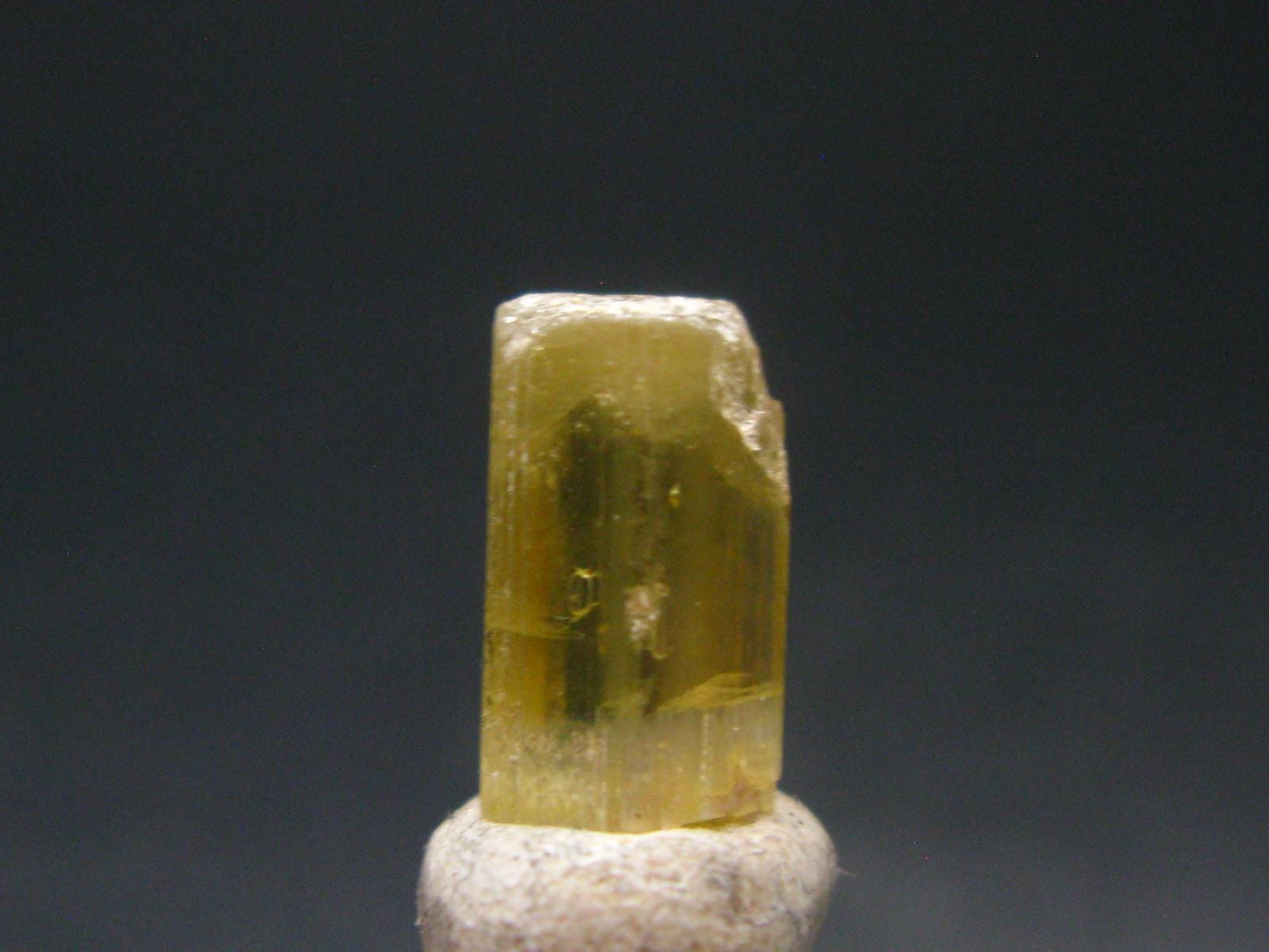 Gem Heliodor Golden Beryl Crystal From Tajikistan - 1.14 Grams - 0.4"