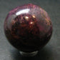 Genuine Ruby Corundum Sphere from India - 1.5" - 106.66 Grams