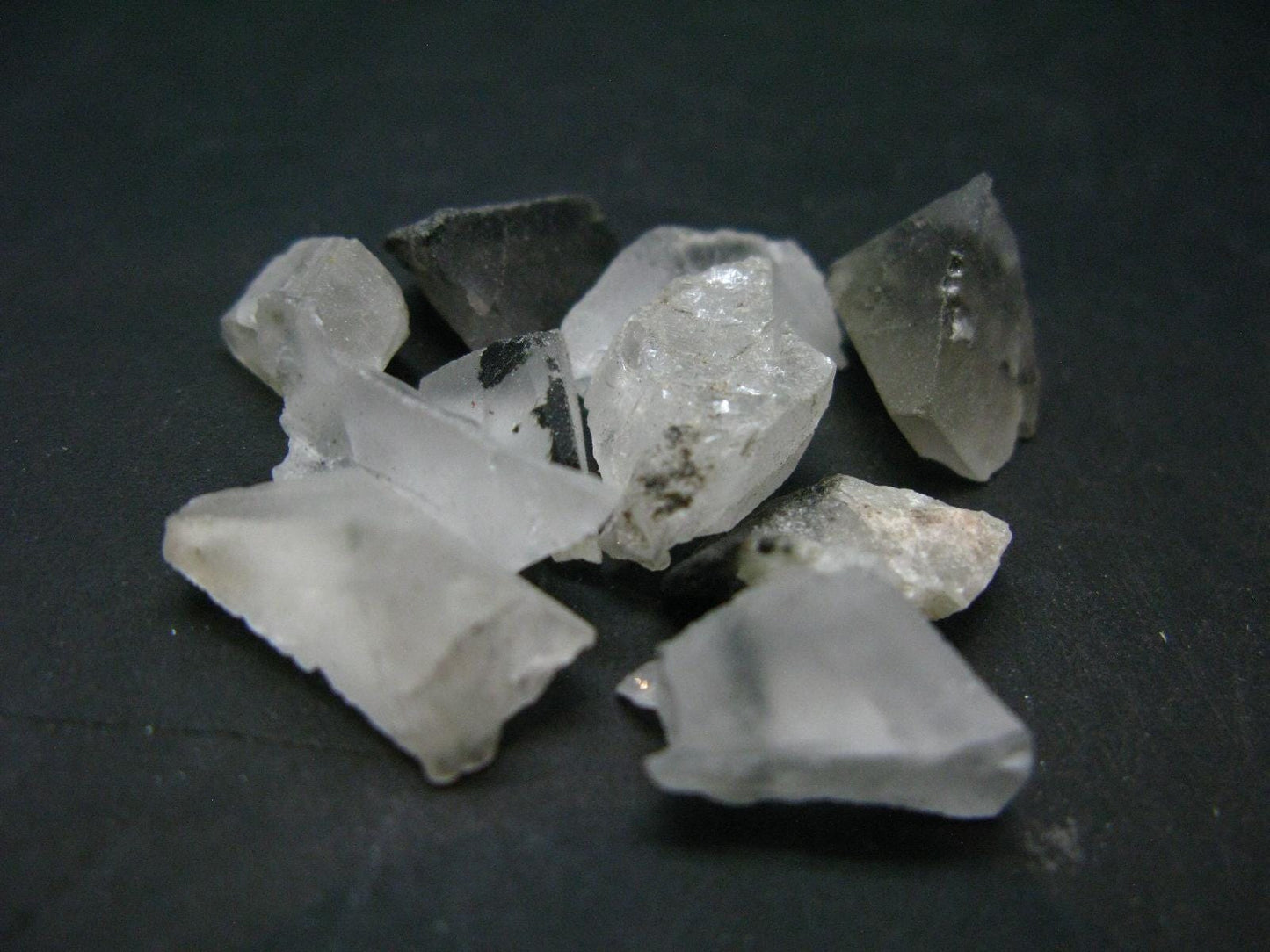 Lot of 10 Phenakite Phenacite Crystals From Brazil - 57.10 Carats