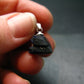 Saturated Blue Azurite Rough Crystal Sterling Silver Pendant from Mexico - 0.6" - 1.53 Grams
