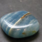 Nice Lemurian Aquatine Blue Calcite Tumbled From Argentina - 1.1" - 16.69 Grams