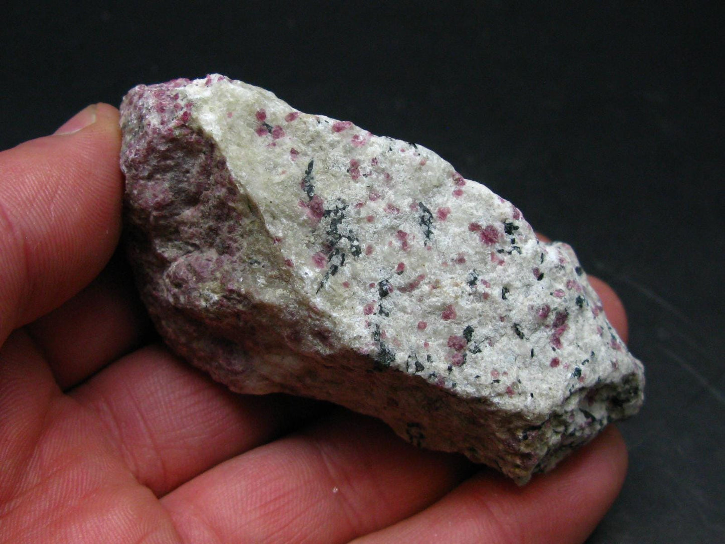 Rare Kakortokite Piece From Greenland - 127.10 Grams - 3.3"