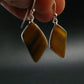 Tiger Eye Earrings - 3.91 Grams