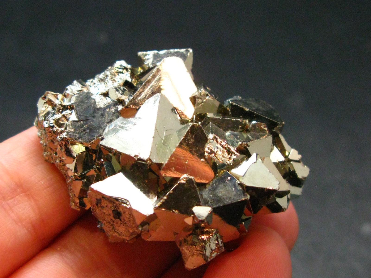 Pyrite Cluster From Peru - 1.7" - 44.43 Grams
