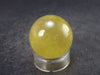 Rare Agni Gold Danburite Sphere From Tanzania - 43.60 Carats - 0.7"