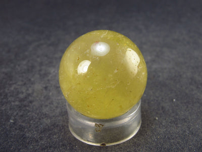 Rare Agni Gold Danburite Sphere From Tanzania - 43.60 Carats - 0.7"
